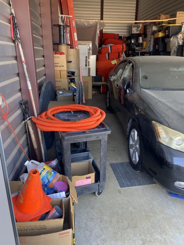 Storage Unit Auction in Cypress, TX at Morningstar of Telge ends on